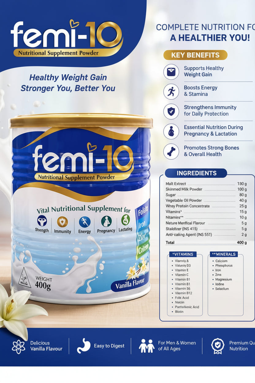 Femi-10 Nutritional Weight gain supplement