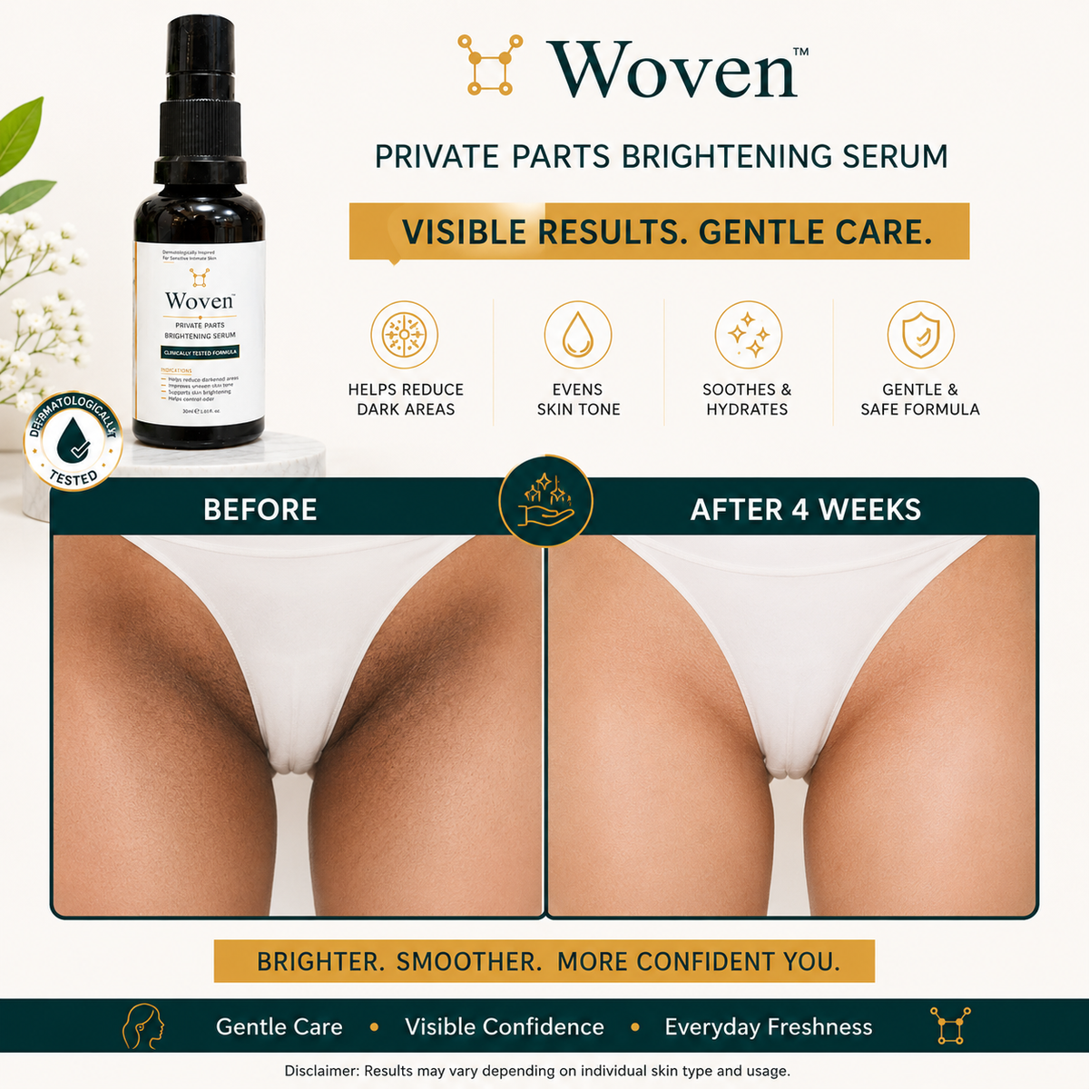Woven Private Parts Brightening Serum