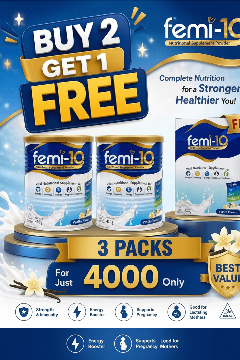 Femi-10 Nutritional Weight gain supplement for women's 🌿 Supplement – Buy 2 Get 1 Free