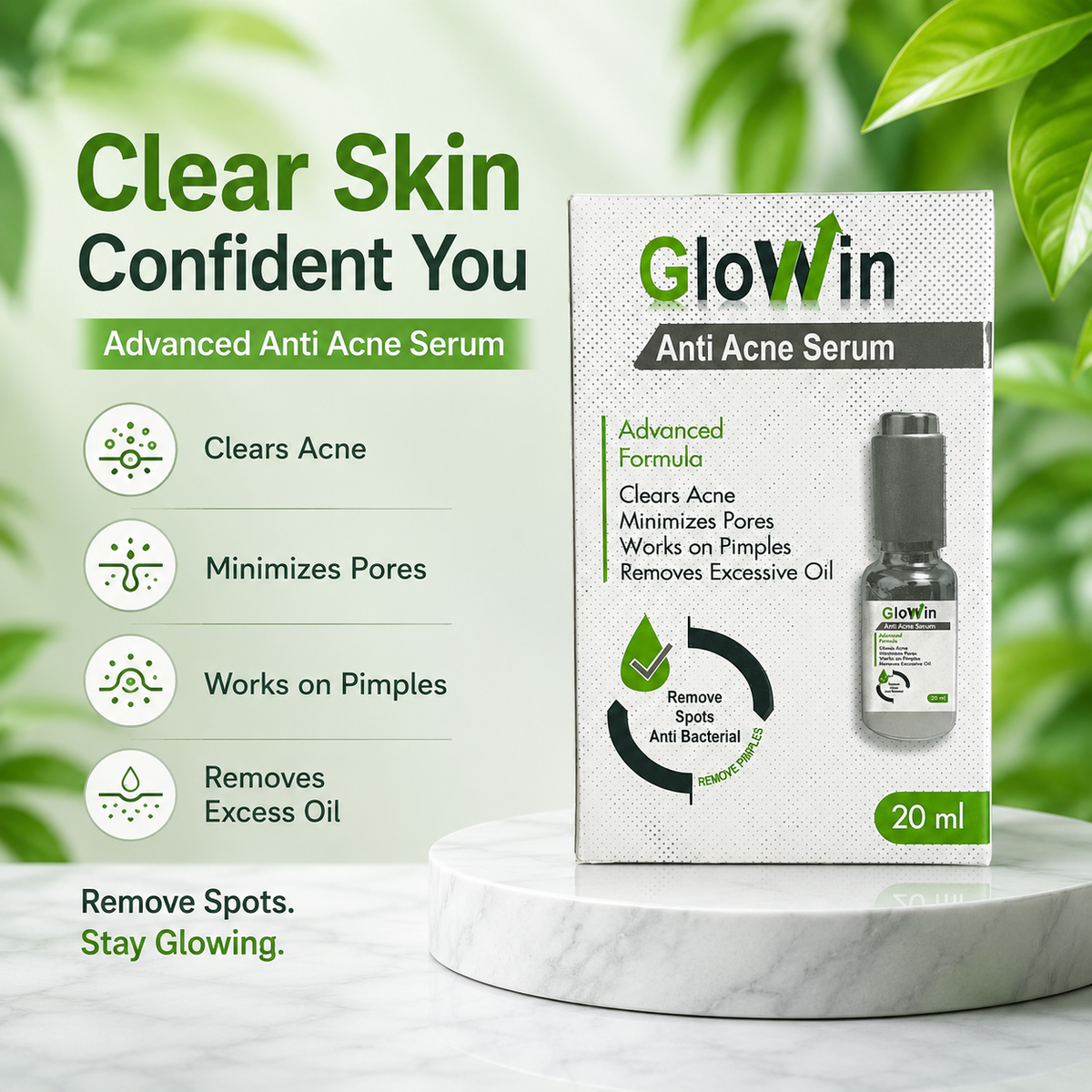 GloWin Anti Acne Serum - 20ml