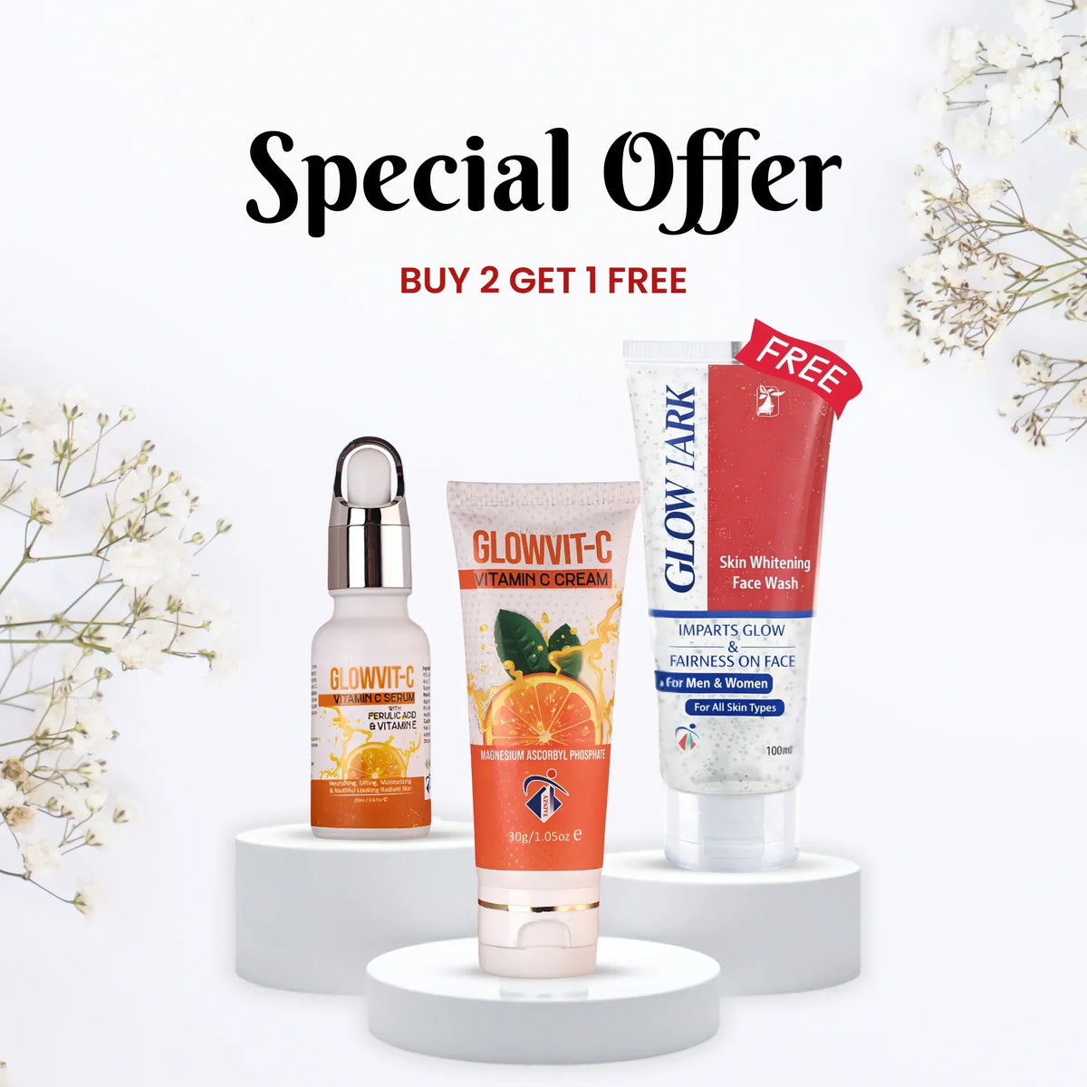 Skin brightening bundle 🌸 vitamin c 🌿